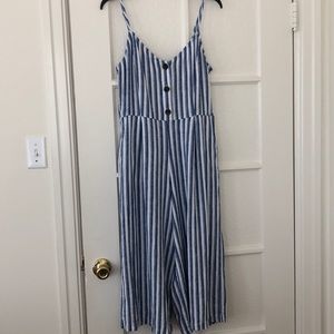 Stripped Jumpsuit